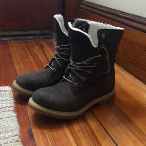 Women’s Timberland Laceup Boot Brown